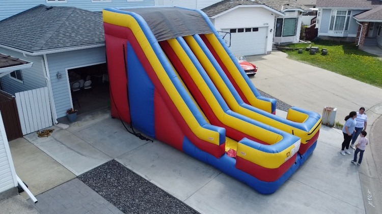 #060 Dual Lane 20’ Slide